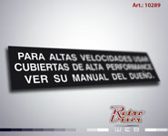 Calco Sticker Decal Ika Renault Torino altas velocidades