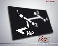 Calco Sticker Decal Ika Renault Torino cambios
