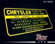 Calco Calcomania Chrysler