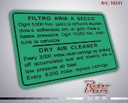 Calco Decal Sticker Fiat 500 Filtro de aire