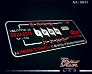 Calco Decal Sticker Fiat 1200 rodaggio