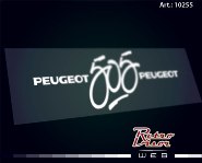 Calco Sticker Decal Peugeot 505