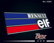 Calco Sticker Decal Renault Elf