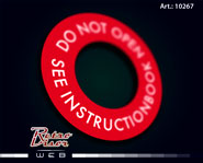 Calco Sticker Decal Volvo PV 444 / 544 radiador