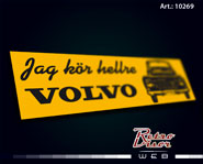 Calco Sticker Decal Volvo PV 444 / 544 jag hör 