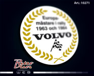 Calco Sticker Decal Volvo Campeon europeo