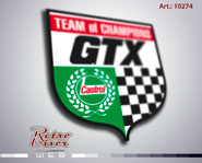 Calco Sticker Decal Castrol GTX