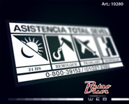 Calco Sticker Decal SEVEL Asistencia