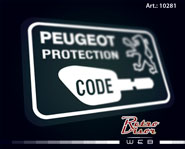 Calco Sticker Decal SEVEL Peugeot Protection