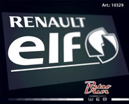 RetroVisor Calco Calcomania Sticker Decal Renault ELF