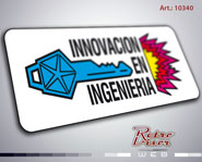 RetroVisor Calco Calcomania Sticker Decal Chrysler innovacion en ingenieria