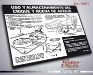 RetroVisor Calco Calcomania Sticker Decal Ford crique taunus