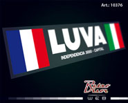 RetroVisor Calco Calcomania Sticker Decal LUVA Automotores