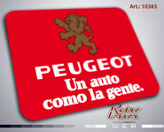 RetroVisor Calco Calcomania Sticker Decal Peugeot Un auto como la gente