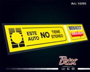 RetroVisor Calco Calcomania Sticker Decal Renault boutique No stereo